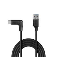 Lindy 32014 USB-kabel USB 3.2 Gen 2 (3.1 Gen 2) 1,5 m USB A USB C Zwart - thumbnail