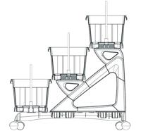 Bama orto di kit plantenbakken 80x74x73 cm groen - thumbnail