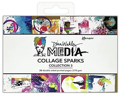 Ranger Ink Ranger • dina wakley media collage sparks collection 3
