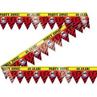 Afzetlint 40 Jaar Partyzone - thumbnail