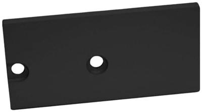 Barthelme 62399536_9005 BARdolino Muro Eindkappen-set Aluminium (l x b x h) 2 x 18.4 x 37.3 mm 2 stuk(s)