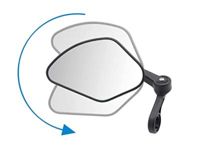 Krampe Klapbare spiegel kf sport met plug zwart