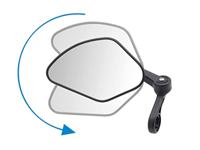 Krampe Klapbare spiegel kf sport met plug zwart - thumbnail