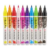 Talens brushpennen Ecoline heldere kleuren 10 stuks - thumbnail
