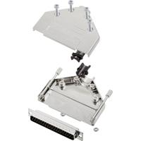encitech DTPK-M-37-DBP-K 6355-0030-04 D-sub male connectorset 180 ° Aantal polen: 37 Soldeerkelk 1 set(s) - thumbnail