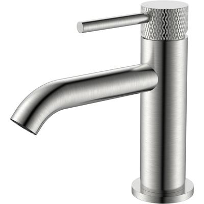 Wiesbaden Ribbd Fonteinkraan - Toiletkraan - Koudwaterkraan - 1/2 - Geborsteld Staal