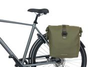 BASIL Dubbele fietstas soho nordlicht mik 41 liter 31 x 13 x 37 cm - mosgroen - thumbnail