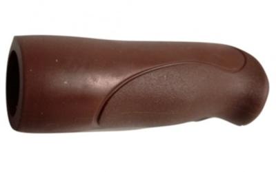 Gazelle handvat links/rechts 115mm aero donker bruin