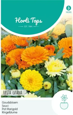Calendula Officinalis Fiesta Gitana Gemengd - Hortitops