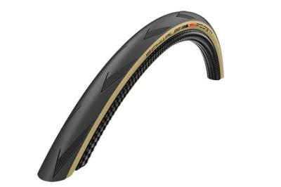 SCHWALBE buitenband one tt tle 28 inch (28-622) zwart/beige SCHWALBE buitenband one tt tle 28 inch (28-622) zwart/beige