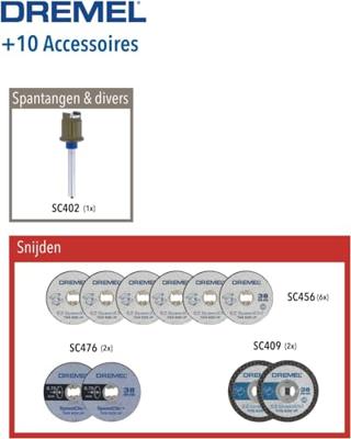 Dremel accessoires EZ SpeedClic accessoireset (SC690) - 2615S690JA