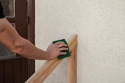 Wolfcraft Slijpvlies-pads | Grof | 150 x 230mm | 2 stuks - 5898000 Wolfcraft Slijpvlies-pads | Grof | 150 x 230mm | 2 stuks - 5898000