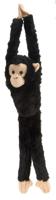 Wild Republic Knuffel Chimpansee Junior 51 Cm Pluche Zwart - thumbnail
