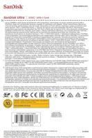 SanDisk SDXC Ultra 256GB (Class 10/UHS-I/150MB/s) SDXC-kaart 256 GB UHS-Class 1 Waterdicht, Schokbestendig - thumbnail