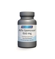 Nova Vitae Alfa liponzuur 600 mg 60 Capsules - thumbnail