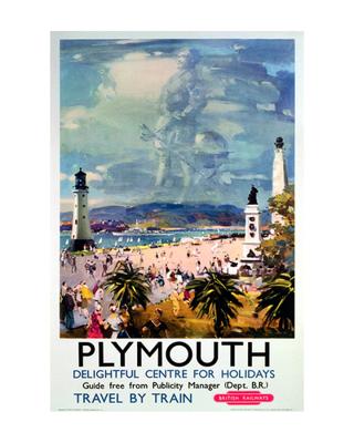Kunstdruk Plymouth 1 40x50cm