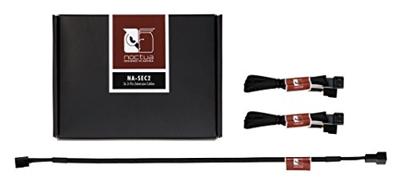 Noctua NA-SEC2, 3-Pins Verlengkabel voor PC-Ventilatoren (30cm, Zwart)