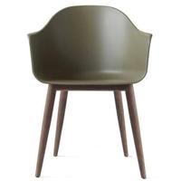Audo Copenhagen Harbour eetkamerstoel donker eiken, Olive - thumbnail