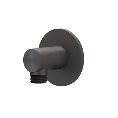 Wanduitlaat IVY 1/2 RVS316 Geborsteld Carbon Black PVD