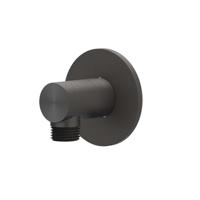 Wanduitlaat IVY 1/2 RVS316 Geborsteld Carbon Black PVD - thumbnail