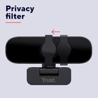 Trust Tanor Full HD USB Webcam Zwart - thumbnail