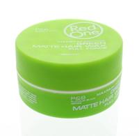 Red One RedOne Haarwax - Green Matte Hair Wax 150ml. - thumbnail