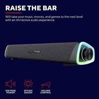 Soundbar Trust GXT 620 Axon Zwart 12 W Bluetooth luidspreker - thumbnail
