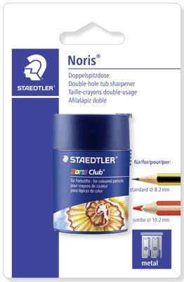 Puntenslijper staedtler noris dubbel + opvangbak