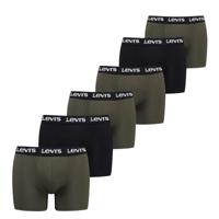 Levi's Boxershorts Repeat Logo 6-pack Khaki-S - thumbnail