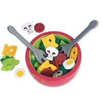 Houten Saladeset in Kom - thumbnail