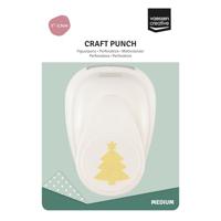 Vaessen Creative • figuurpons kerstboom met ster medium 2,3x1,9cm - thumbnail