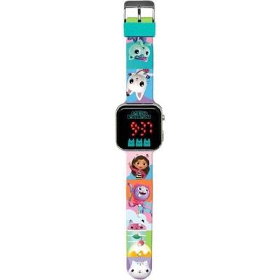 Gabby's Poppenhuis LED Horloge - KIDS LICENSING - GD00019