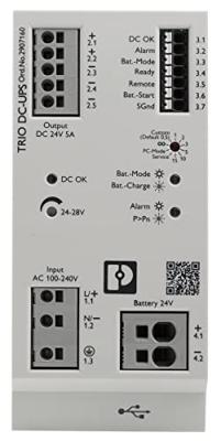 Phoenix Contact TRIO-UPS-2G/1AC/24DC/5 2907160 UPS