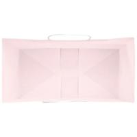 VidaXL Papieren zakken 250 st met hengsels 21x11x36 cm roze - thumbnail