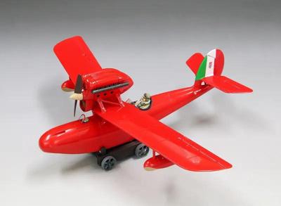 Porco Rosso model kit with figure 1/48 Savoia S.21F Version 2 & Gina