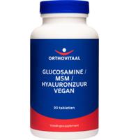 OrthoVitaal Glucosamine / MSM / Hyaluronzuur vegan 90 Tabletten - thumbnail