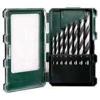 Metabo 626705000 Hout-spiraalboorset 8-delig 3 mm, 4 mm, 5 mm, 5.5 mm, 6 mm, 7 mm, 8 mm, 10 mm 1 stuk(s) - thumbnail
