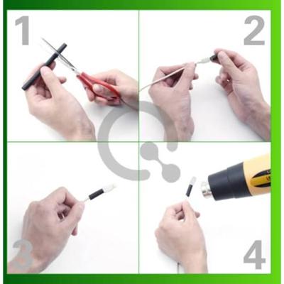 Quadrios 19011CA096 Krimpkous assortiment Zwart Krimpverhouding:2:1 20 onderdelen Quadrios 19011CA096 Krimpkous assortiment Zwart Krimpverhouding:2:1 20 onderdelen