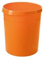HAN GRIP 18190-51 Prullenbak 18 l (Ø x h) 31.2 cm x 35 cm Polypropyleen Oranje 1 stuk(s) - thumbnail