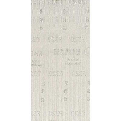 Bosch Accessoires Expert M480 schuurnet voor vlakschuurmachines 93 x 186 mm, K320 - 1 stuk(s) - 2608900750