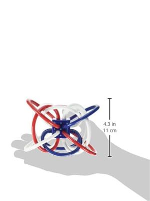 Manhattan Toy bijtring junior 8,9 cm siliconen Manhattan Toy bijtring junior 8,9 cm siliconen