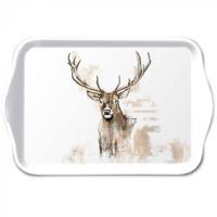 Ambiente Tray melamine 13x21cm Antlers - thumbnail
