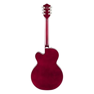 Gretsch Professional Collection Tennessean Hollow Body RW Deep Cherry Stain met G6241 Deluxe Hardshell Case