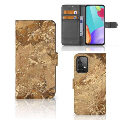 Samsung Galaxy A52 | Bookcase | Marmer Creme