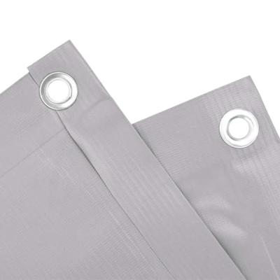 Balkonscherm 300x75 cm PVC grijs
