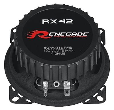 Renegade RX42 2-weg coaxiale inbouwluidspreker 120 W Inhoud: 1 paar