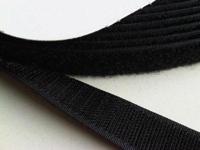 Klittenband 50mm zwart -back to back 25m - 2 stuks - thumbnail