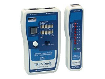 Trendnet TC-NT2 network analyzer Blauw, Wit
