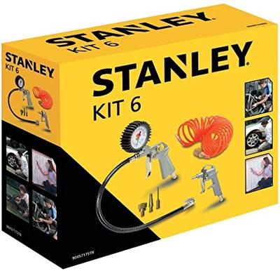 OLIEVRIJE COMPRESSOR 6L+PNEUMATISCHE KIT STANLEY