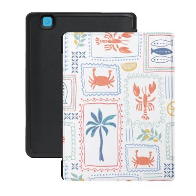 Lunso Kobo Aura Edition 2 hoesje (6 inch) - Vegan Saffiano Leren Sleep Cover - Riviera Postcards